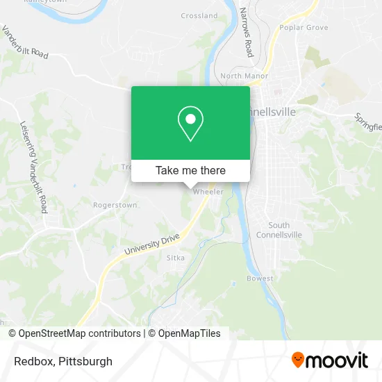 Redbox map