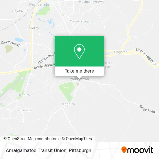 Amalgamated Transit Union map