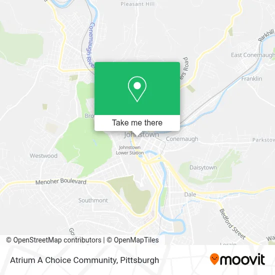 Atrium A Choice Community map