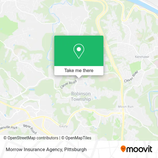 Morrow Insurance Agency map