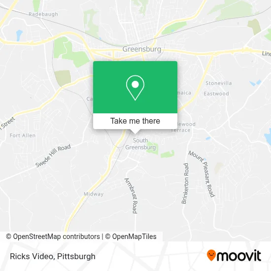 Ricks Video map