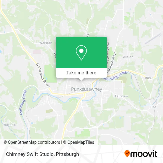 Chimney Swift Studio map