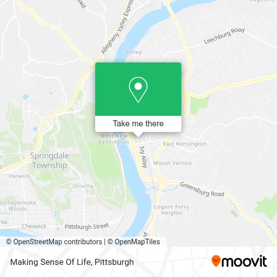 Making Sense Of Life map