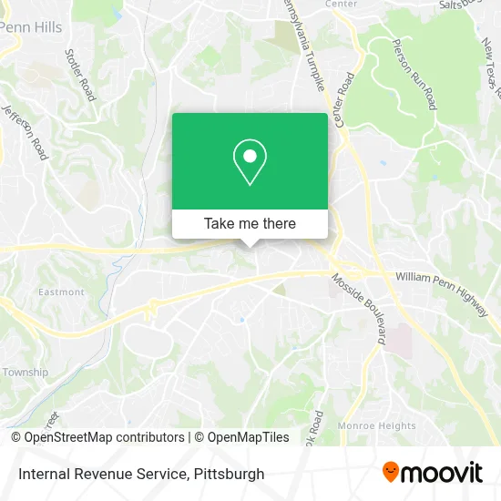 Internal Revenue Service map
