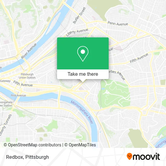 Redbox map
