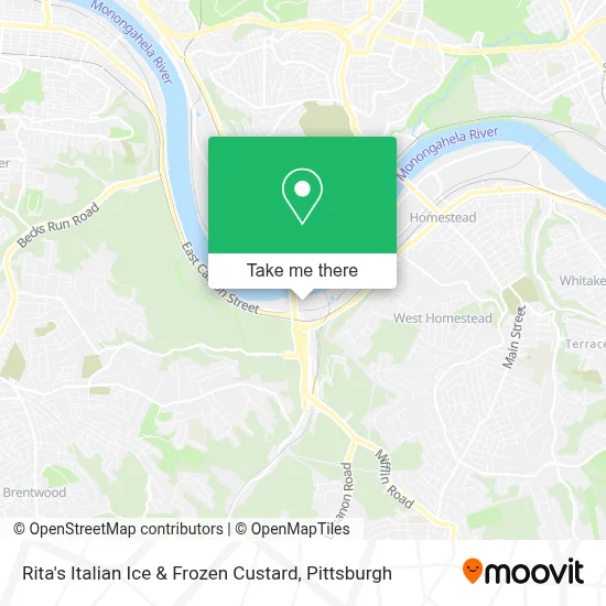 Rita's Italian Ice & Frozen Custard map