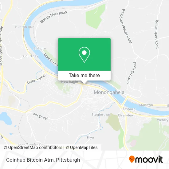 Coinhub Bitcoin Atm map