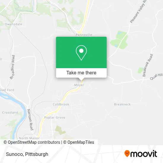 Sunoco map