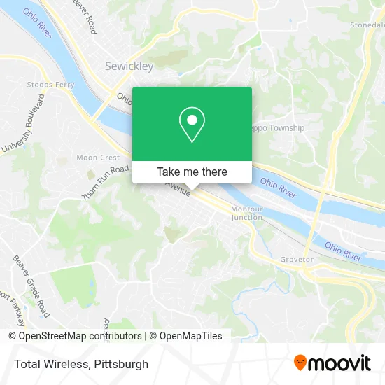 Total Wireless map