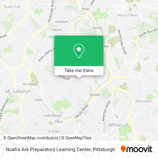 Noah's Ark Preparatory Learning Center map