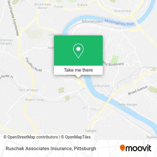 Ruschak Associates Insurance map