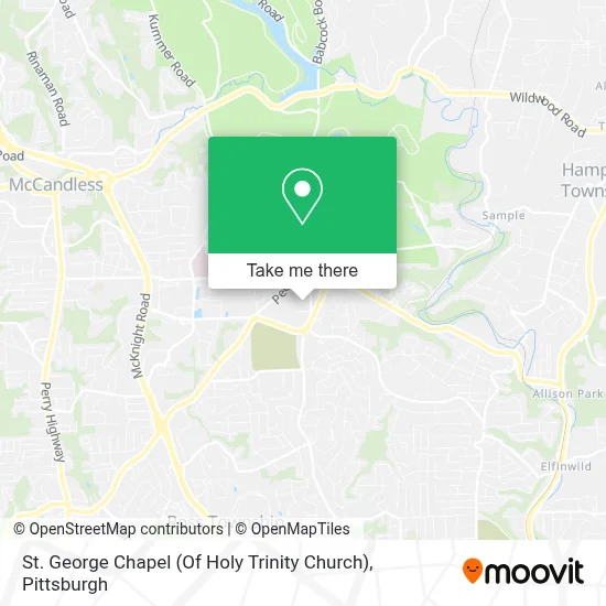 St. George Chapel (Of Holy Trinity Church) map