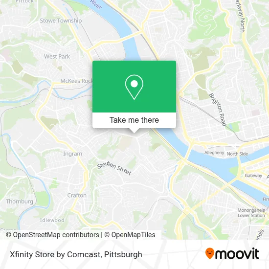 Xfinity Store by Comcast map