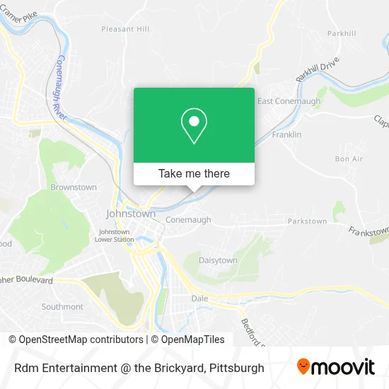 Rdm Entertainment @ the Brickyard map