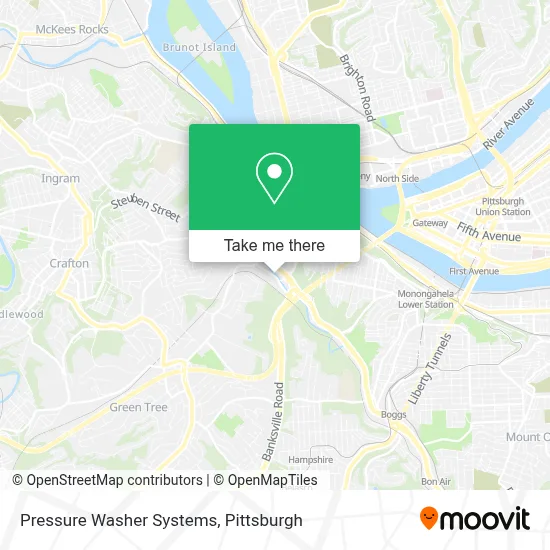 Pressure Washer Systems map