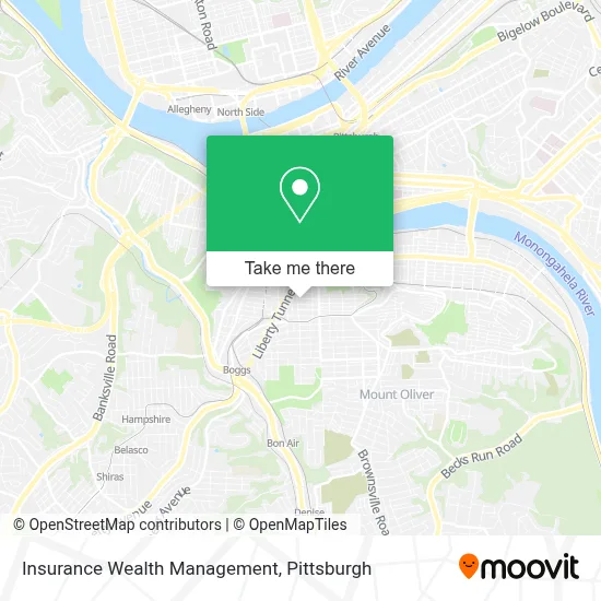 Insurance Wealth Management map