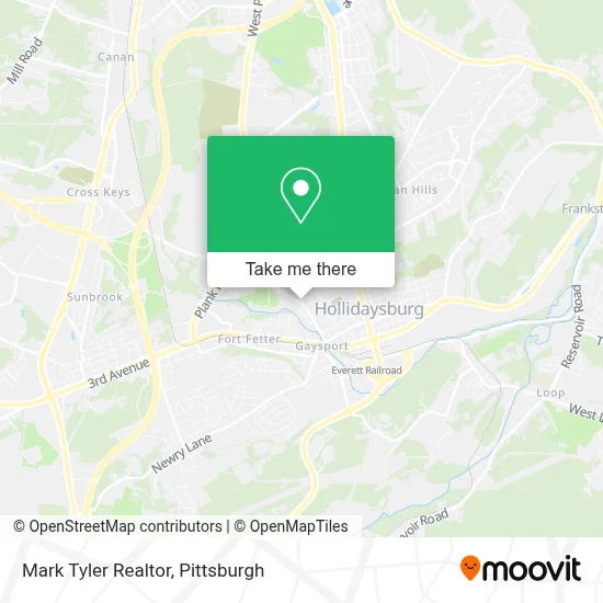 Mark Tyler Realtor map