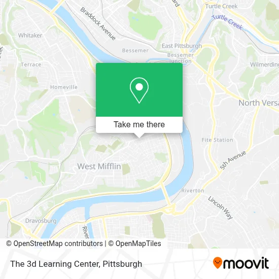 The 3d Learning Center map
