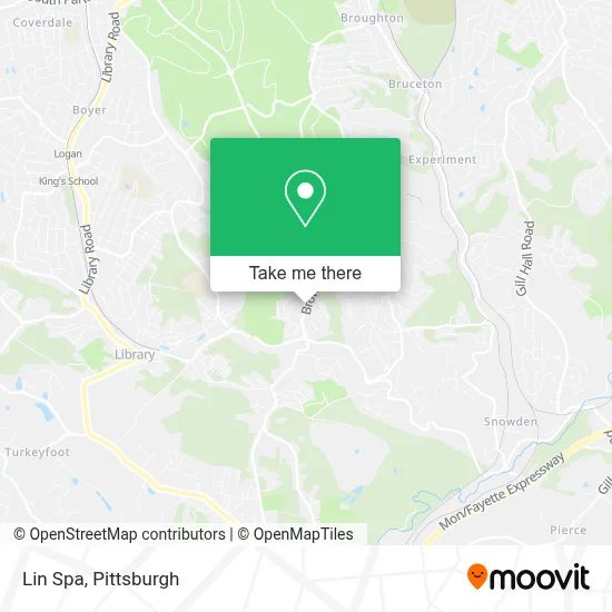 Lin Spa map