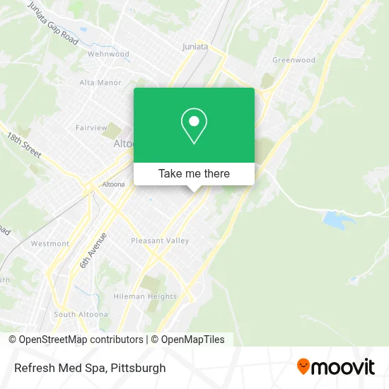 Refresh Med Spa map