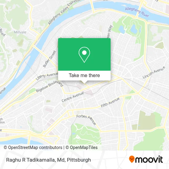 Raghu R Tadikamalla, Md map