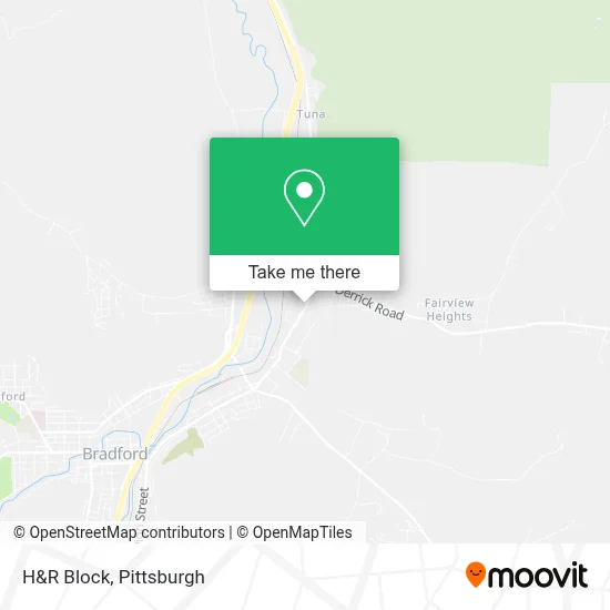 H&R Block map