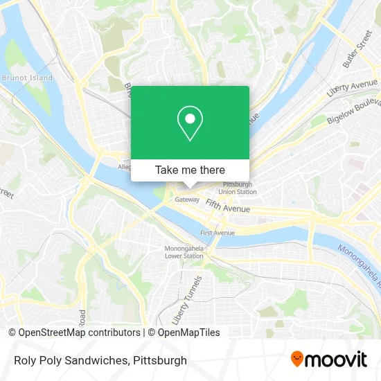 Roly Poly Sandwiches map