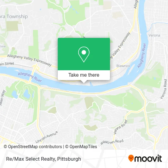 Re/Max Select Realty map
