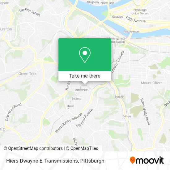 Hiers Dwayne E Transmissions map