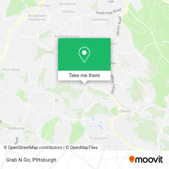 Grab N Go map