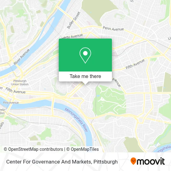 Center For Governance And Markets map