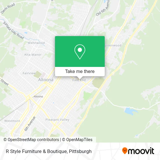 R Style Furniture & Boutique map