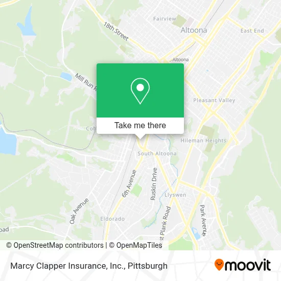 Marcy Clapper Insurance, Inc. map