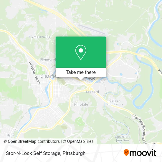 Stor-N-Lock Self Storage map