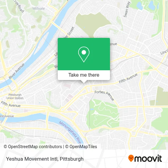 Yeshua Movement Intl map