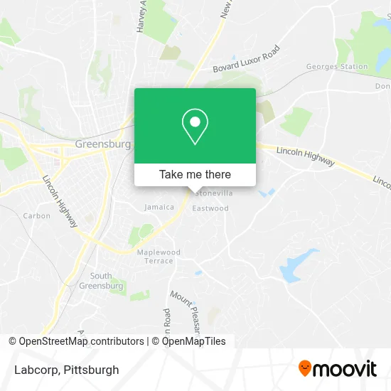 Labcorp map