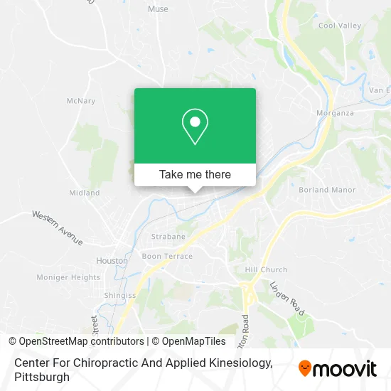 Center For Chiropractic And Applied Kinesiology map