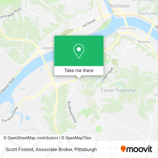 Scott Fosnot, Associate Broker map