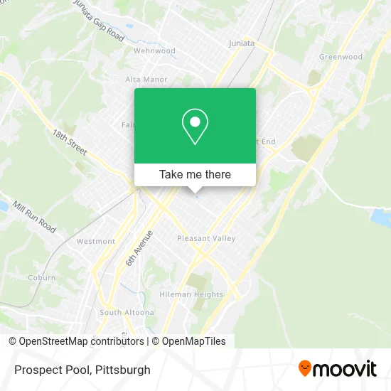 Prospect Pool map
