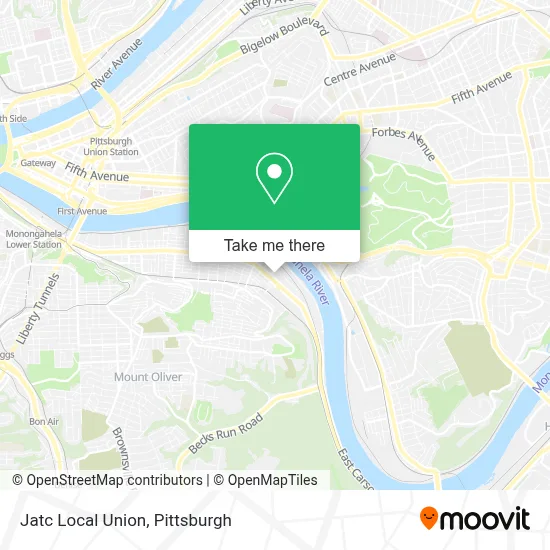 Jatc Local Union map