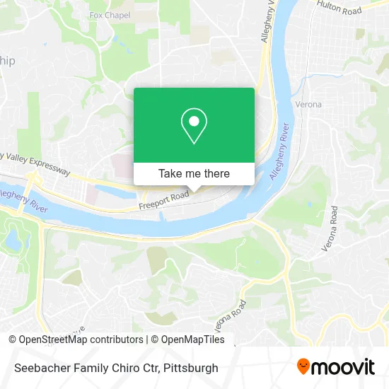 Seebacher Family Chiro Ctr map