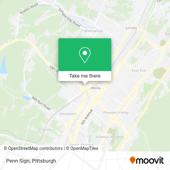 Penn Sign map