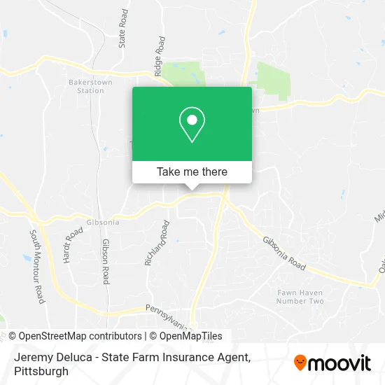 Jeremy Deluca - State Farm Insurance Agent map