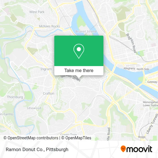 Ramon Donut Co. map