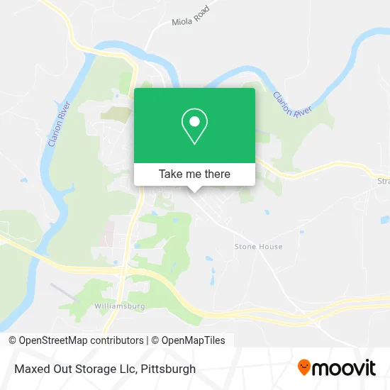Maxed Out Storage Llc map