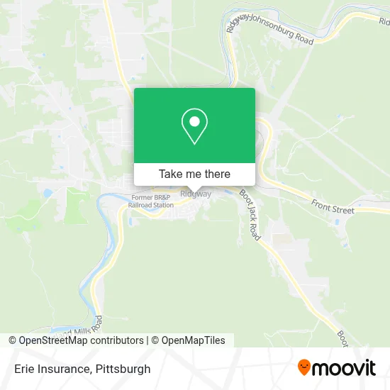 Erie Insurance map