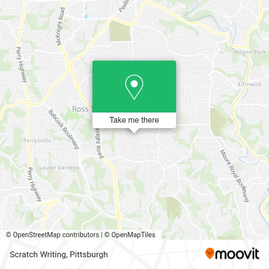 Scratch Writing map