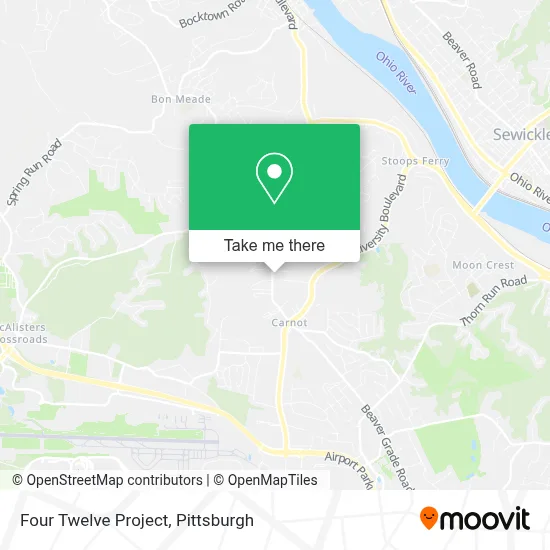Four Twelve Project map