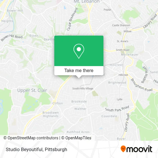 Studio Beyoutiful map