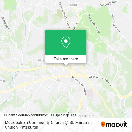 Metropolitan Community Church @ St. Martin's Church map